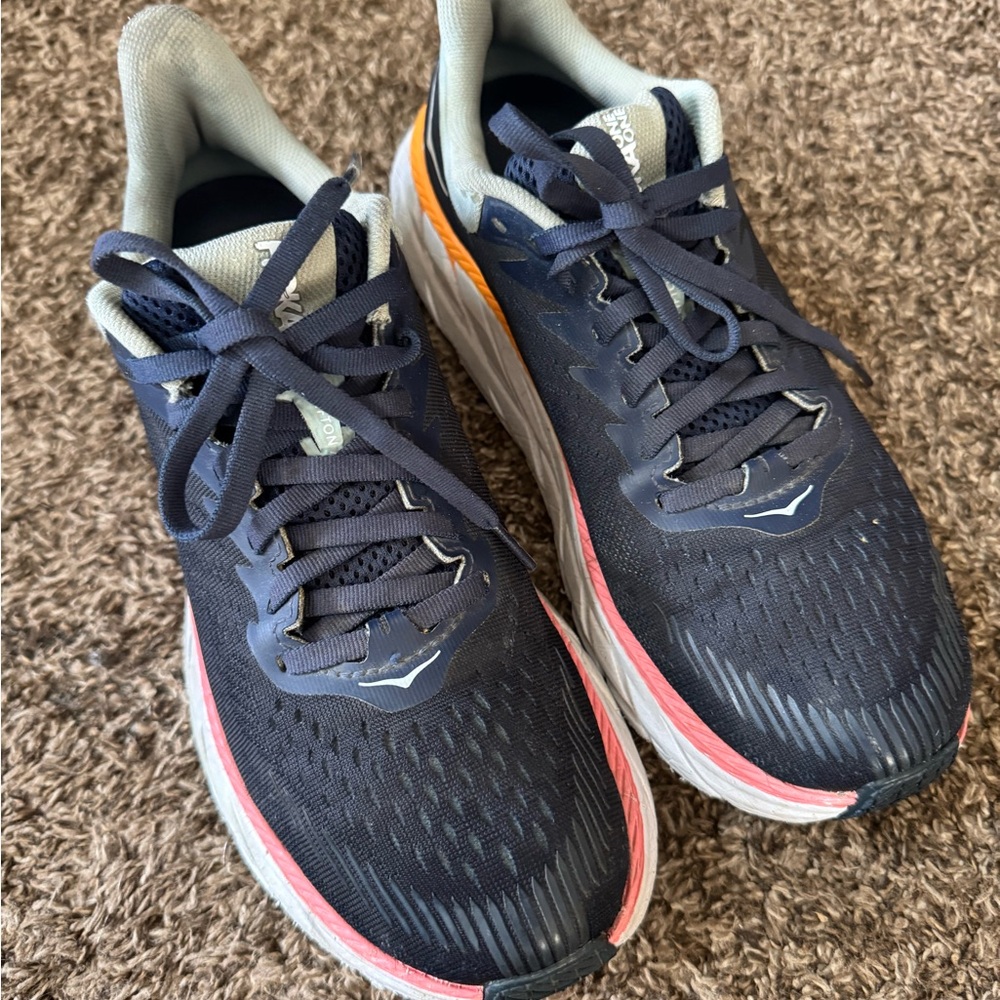 Hoka One Clifton 7 Women’s Running Athletic Shoe 8.5